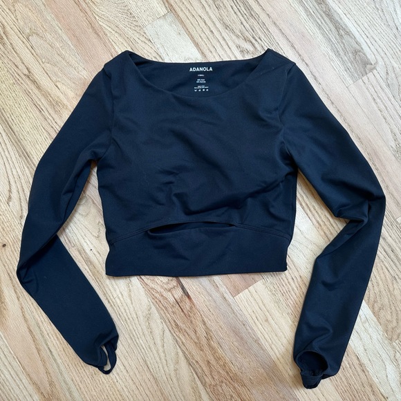 Adanola Athletic Top with Built-In Bra - Picture 1 of 4